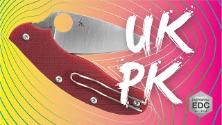 Spyderco UKPK Knife  Heinnie Haynes Exclusive [upl. by Aicre]