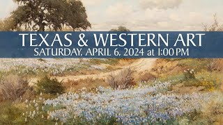 Texas amp Western Art  Live Auction [upl. by Seamus]