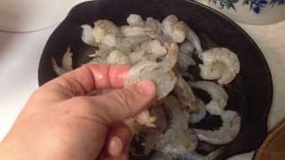 How to prepare and boil frozen raw shrimp [upl. by Eibor]