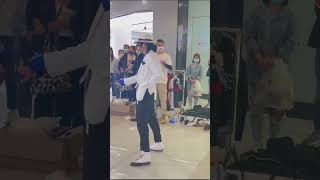 Michael Jackson Impersonator Dancing quotSmooth Criminalquot danceperformance cover smoothcriminal [upl. by Sanfourd785]