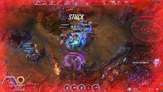 HEROES OF THE STORM W FRIENDS  LOVE OUR REACTION TO WINNING THIS [upl. by Adelaida]