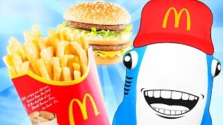 UN TUEUR CHEZ MCDONALDS  Garrys Mod [upl. by Whit]