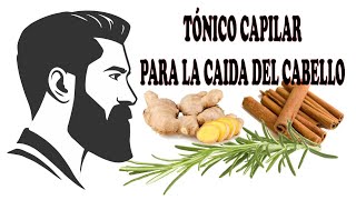 Secreto Capilar Revelado Tónico de Romero Canela y Jengibre para hacer CRECER el CABELLO 👩🏻‍🦱 [upl. by Asir]