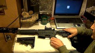 AR15 Command Arms Sniper Stock and Cheek Riser [upl. by Spindell]