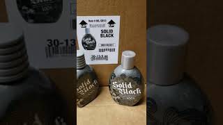 Millennium Solid Black 100x Bronzer Tanning Lotion Is my bottle authentic [upl. by Lybis]