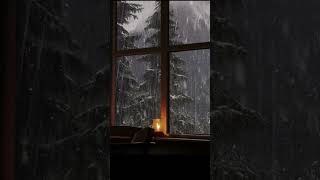 Rain Sound On Window with Thunder SoundsㅣHeavy Rain for Sleep [upl. by Hose225]