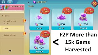 From Zero to Million Gems F2P Ultimate Gem Harvesting Guide [upl. by Efeek]