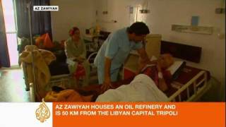 Interview Al Jazeera reporter from Libyan frontline [upl. by Enohs]