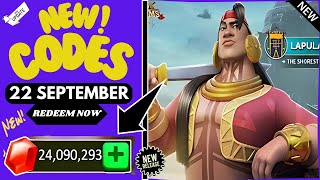 🌠 UPDATE🌠 RISE OF KINGDOMS CODES SEPTEMBER 2024  RISE OF KINGDOMS REDEEM CODES 2024  CODE ROK [upl. by Haceber]