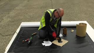 Ground Gas Membranes  Guide on effective seals around pipe duct and service penetrations [upl. by Glennon637]