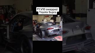 F1 V10 Swapped Toyota Supra Mk5 🤯🔥supra mk5supra v10 [upl. by Acisey841]