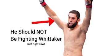 Ikram Aliskerov is in The Wrong Place at The Wrong Time UFC Saudi Arabia [upl. by Llirred]