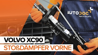 Wie VOLVO XC90 1 Stoßdämpfer vorne wechseln TUTORIAL  AUTODOC [upl. by Glenine]