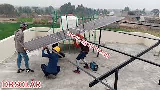 How to install Solar Panels and inverternetmeteringCanadian SolarSolarMax Orion 6kw03335838695 [upl. by Parke327]