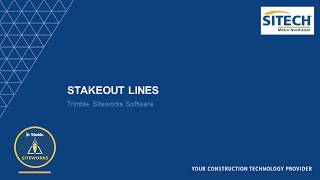 Siteworks  08  Stakeout Lines [upl. by Dorreg282]