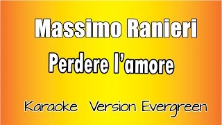 Massimo Ranieri  Perdere lamore versione Karaoke Academy Italia [upl. by Dusen]