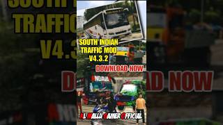 🎀🤩SOUTH INDIAN TRAFFIC MOD BUSSID V432🔥😎klmallugamershortsfeedtbussidmodsshorts [upl. by Nalyorf]