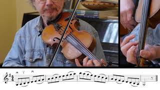 Chris Haigh explains swing bowing technique on violin [upl. by Eudoca]