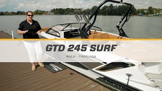 Glastron GTD 245 Surf WalkThrough [upl. by Abita]