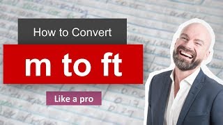 ✅ Convert Meter to Foot m to ft  Formula Example Conversion Factor [upl. by Enileuqkcaj]