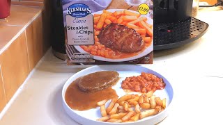 Kershaws Steaklet amp Chips  BampM  Food Review [upl. by Dean]