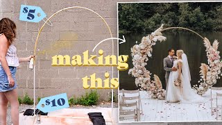 DIYing wedding decor on a budget [upl. by Schifra]