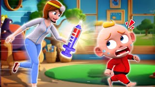 Baby Gets Vaccine  Caring Pregnant Song  New Baby Born Song and More Nursery Rhymes amp Kids Songs [upl. by Enitsyrhc942]