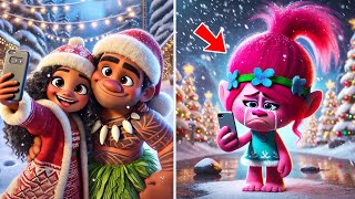 Moana 2 The Opposing Christmas of Moana and Poppy  Part 2 [upl. by Panchito]