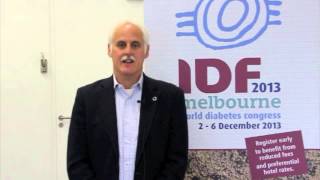 World Diabetes Congress Melbourne  Stewart Harris [upl. by Ataga551]