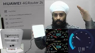 Best 4G Router Review  WiFi  GE Lan 📶 Huawei 4G Router  JioFi alternative  Huawei 2s B312926 [upl. by Ibrahim]