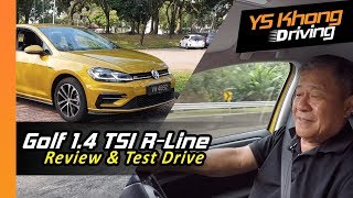 Volkswagen Golf 14 TSI RLine Review amp Test Drive  YS Khong Driving [upl. by Knoll60]