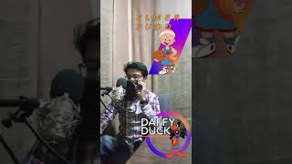 While Dubbing Looney Tunes  Voice of Elmer Fudd  Voice of Daffy Duck  Urdu Dubbing [upl. by Zosi294]