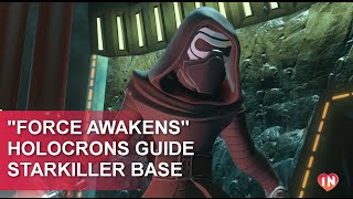 Starkiller Base Holocrons in quotThe Force Awakensquot Disney Infinity Playset [upl. by Willy]