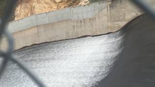 Fish going over Blowering Dam spillway NSW Australia [upl. by Nylauqcaj]