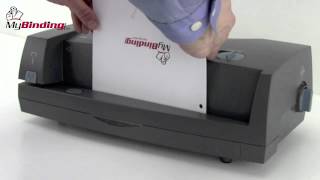 GBC 3230ST 23 Hole Punch and Stapler Demo [upl. by Oleta198]