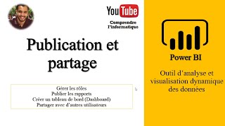 Power BI  Publication et partage [upl. by Casimir]