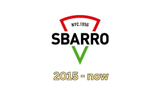 Sbarro Logo History TImeline [upl. by Nahem]