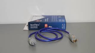 IsoTek EVO3 Premier Power Cable [upl. by Oirevlis]