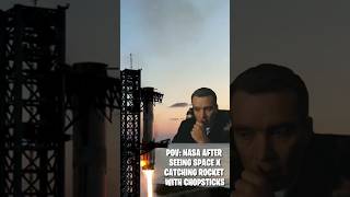 NASA AFTER SEEING SPACE X LATEST SPACESHIP LANDING shorts youtubeshorts nasa spacex starship [upl. by Hsizan]