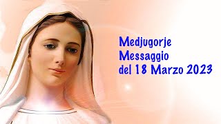 Medjugorje ultimo messaggio del 18 Marzo 2023 a Mirjana [upl. by Cann270]