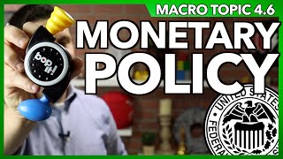 Monetary Policy Macro 46 [upl. by Namzaj]