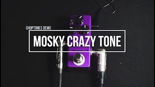 Mosky Pedals  Crazy Tone  Playthrough Suhr Riot Distortion [upl. by Kanor178]