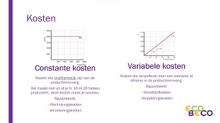 Variabele en constante kosten  Bedrijfseconomie [upl. by Groves]