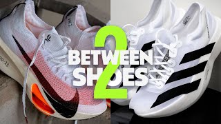 Nike Alphafly 3 Vs Adidas Adizero Adios Pro Evo 1  Between 2 Shoes [upl. by Eurydice]