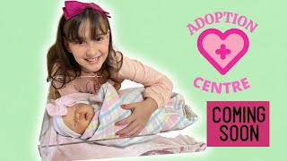 ALIYAH ADOPTS NEWBORN BABY  REBORN ADOPTION CENTRE OPENING SOON [upl. by Milburt]