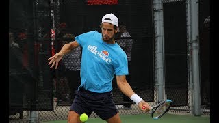 Feliciano Lopez Practice Coupe Rogers Montréal 2017 [upl. by Halland642]