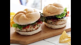 How To Make Turkey Burgers 🍔 Like Jenna [upl. by Neeuq]