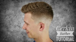 HAARSCHNITT TUTORIAL 2018  Textured Haircut   SKIN Fade Tutorial [upl. by Teddman741]