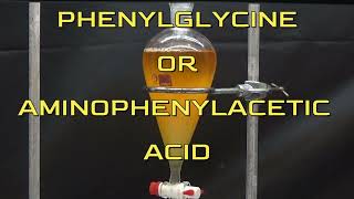 STRECKER SYNTHESIS PHENYLGLYCINE [upl. by Ecinahs890]