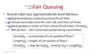 Computer Networks 9 4 Fair Queuing YouTube 360p [upl. by Gimpel]